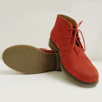 Ladies’ boot, suede with nano coating